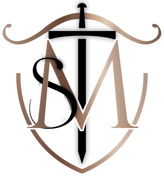 Emblema do escritório Santos & Moraes